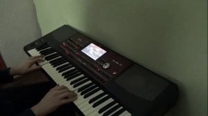 Белые розы (на синтезаторе)