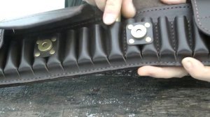 Обзор патронташа ручной работы на 32 калибр