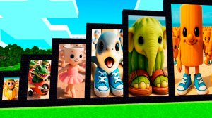 НАШЕЛ ОГРОМНЫЕ ПОРТАЛЫ ВСЕХ БЕЙБИ БРЕЙНРОТ ЖИВОТНЫЕ В МАЙНКРАФТ