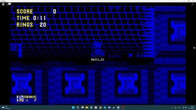 Редактирую уровень из Sonic Classic Simulator Roblox - Изменил музыку, фон и немного изменил объект
