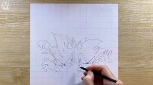 Как нарисовать Соника и Шедоу