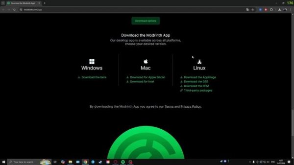 Как Скачать и Установить Приложение MODRINTH (2025) | Приложе