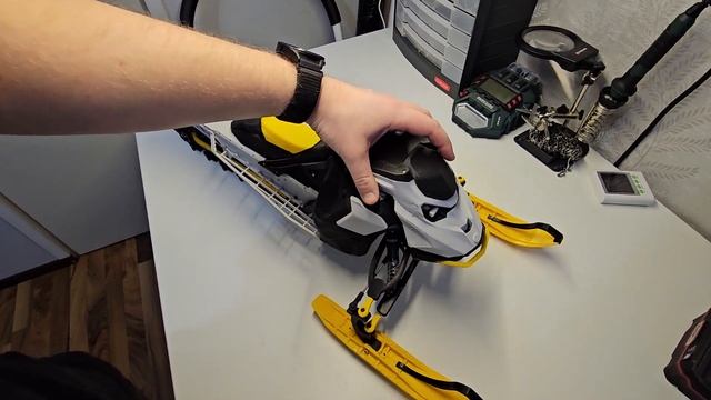 Как пережил сезон снегоход напечатаный на 3д принтере?