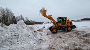 Видео обзор фронтального погрузчика Lugong 916T