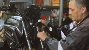 Сборка скутера VMC AURA