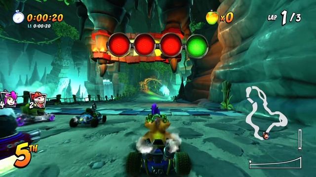 CTR Crash team racing на PS5 смотреть онлайн