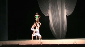 Акробатическая четверка "Богатырская сила" ЦИРК НАДЕЖДА