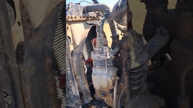 ЮМЗ 6кл  MTZ  RADIATOR O'RNATILDI  SOVUTISHI ZO'R CHIQDI.👍👍👍