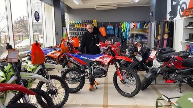 Мотоциклы YACOTA: от питбайка 125 до эндуро 300 кубов