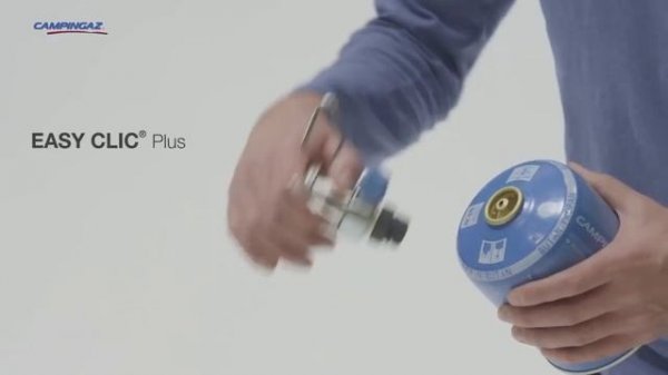 Газовий картридж Campingaz CV300 & CV470 Easy Click з'єднання
