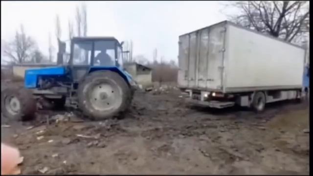 Мтз Трактор В деле буксовка