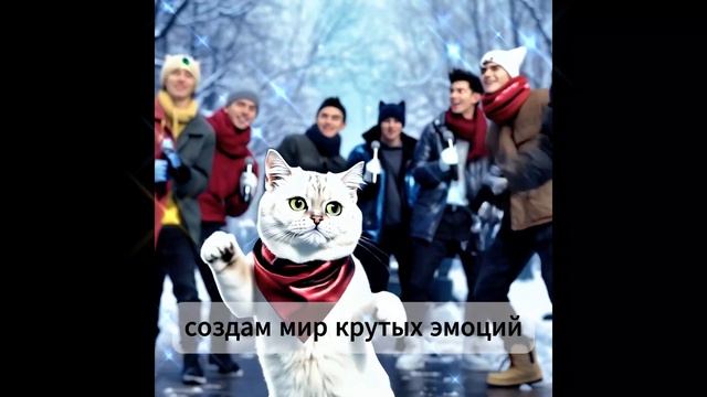 ДУШЕВНЫЙ НОВОГОДНИЙ РЭП В ИСПОЛНЕНИИ КОТА! #song #rap #newyear