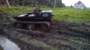 Вездеход амфибия / Гусеничный вездеход / Самодельный