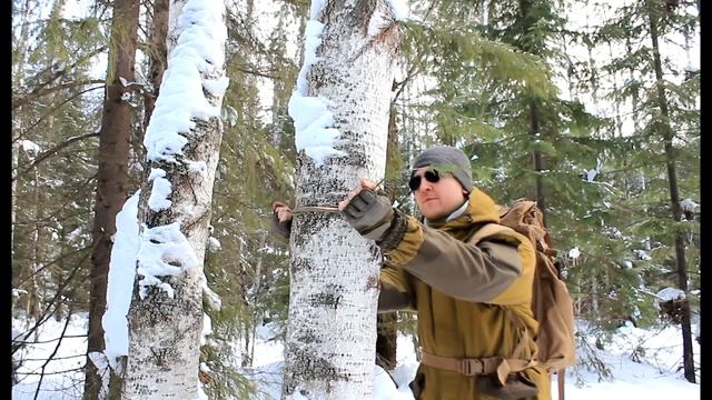 Бушкрафт | Вешалка для снаряжения | Bushcraft Tip - DIY Clothes Hanger смотреть онлайн