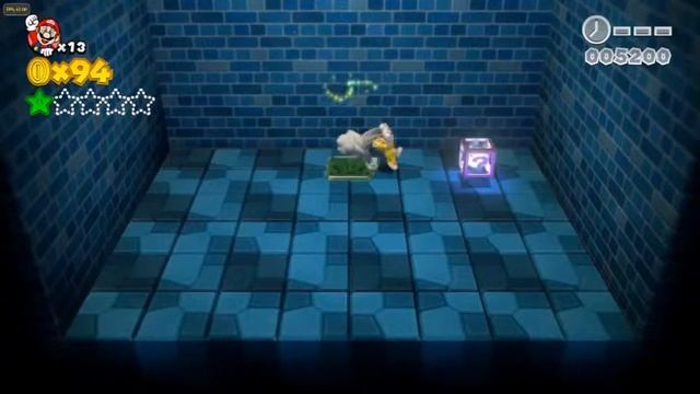 Поигровка в Super Mario 3D World (Cemu. 2013). смотреть онлайн