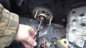 Yamaha Viking540: выпресовка втулки переходника вала спидоме?