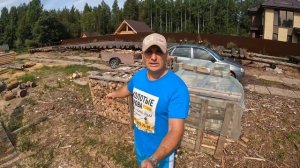 Сколько вышло  складометров с лесовоза. Колотые дрова