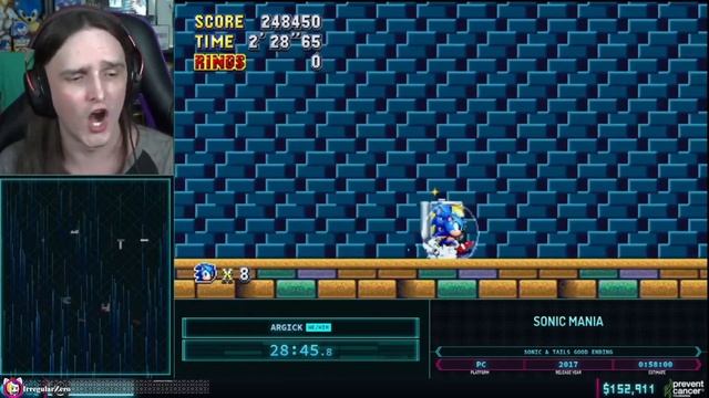 Sonic Mania. Официальный Русский Рестрим AGDQ2021