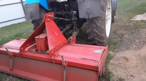 МТЗ 82 почвофреза