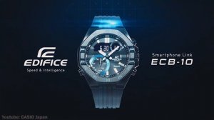Напомнят о встрече, засекут время / Casio Edifice ECB-10