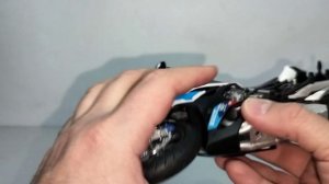 BMW M1000RR модель мотоцикла 1:9 со светом.