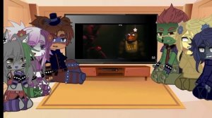 Реакция аниматроников фнаф 9 на клип "Stay Calm"/Fnaf 9/ Animation/Gacha/