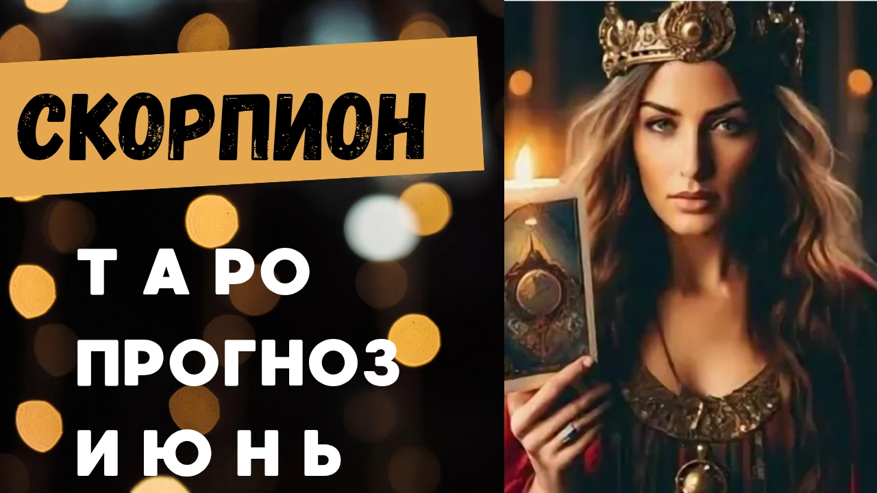 СКОРПИОН 💯 таро прогноз на июнь 2025 🍀 энергии и события месяца смотреть онлайн