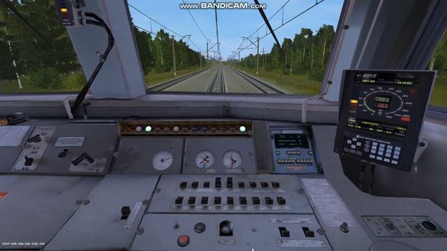 ЭР2Т-7099 по участку Кубинка-2-Кубинка-1 БМО | Trainz 12 смотреть онлайн