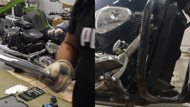 Замена масла Suzuki Intruder Vl400 #moto #suzukiintruder #vl400 #motorussia #rostovnadon
