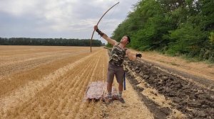 как далеко стреляет примитивный деревянный лук