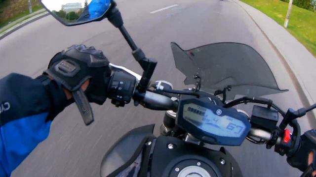Мото Покатушки по Києву на Yamaha MT-07