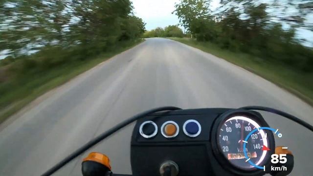 Минск 125 максимальная скорость