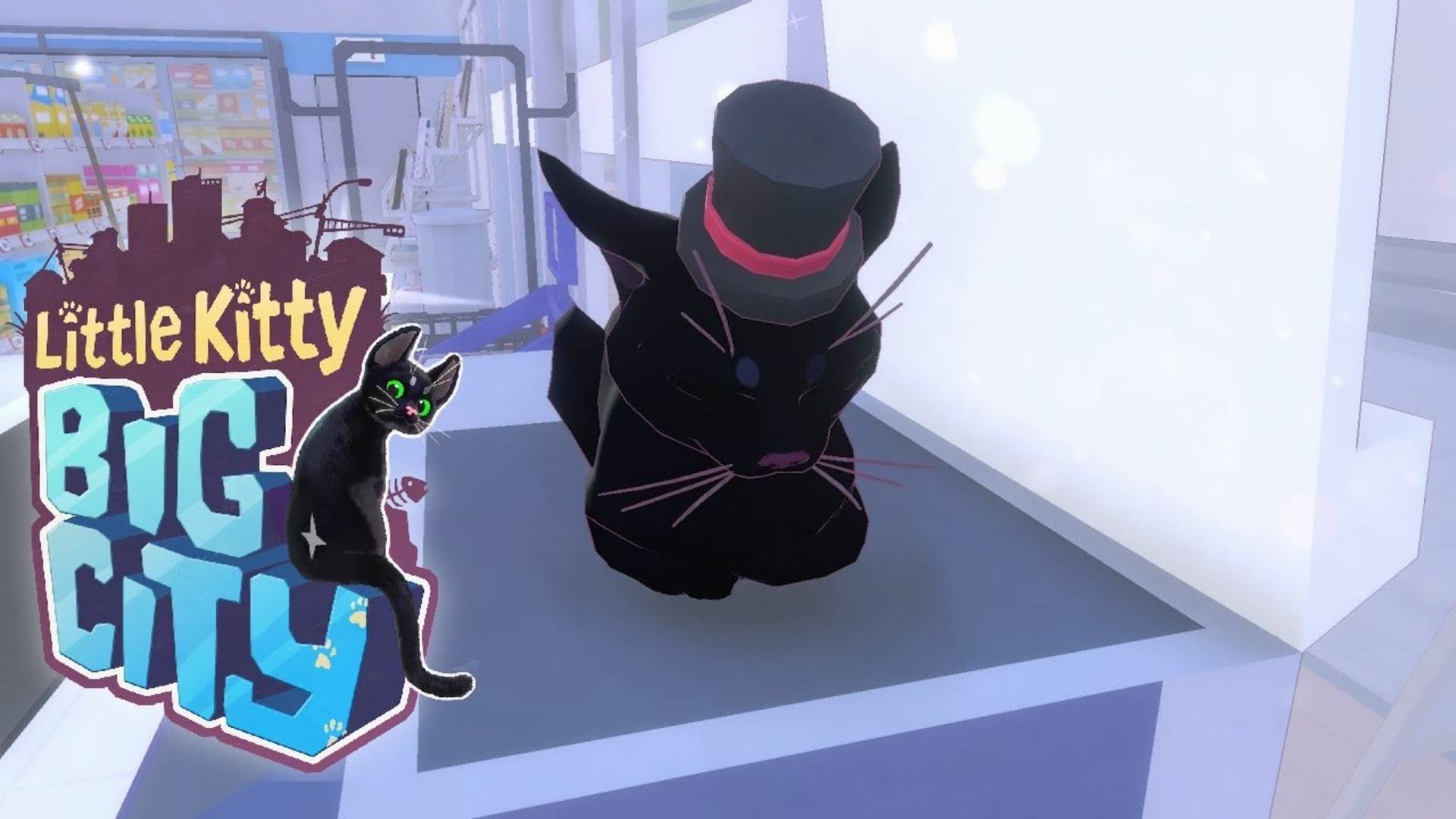 Путь к дому в Little Kitty, Big City😺