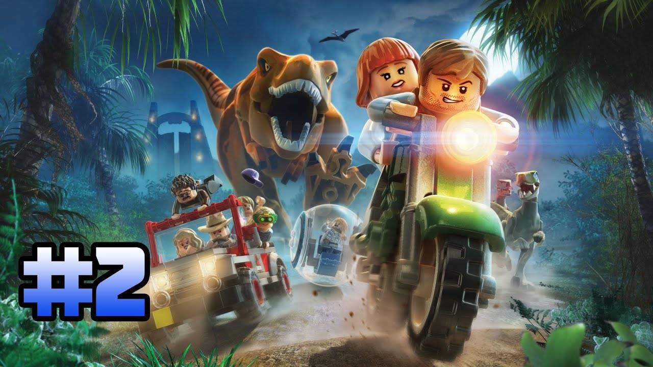 LEGO Jurassic World (PC)-Мир Юрского Периода #2.