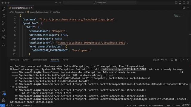 8 - Getting to know the API project files смотреть онлайн