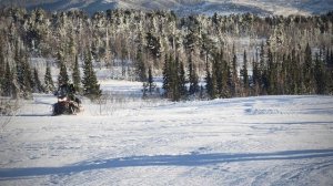 снегоход AODES SWT 1000 обкатка