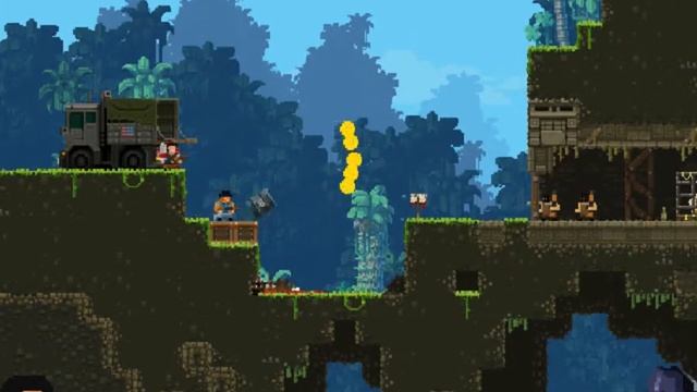Прохождение Broforce #1