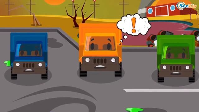 Мусоровоз Уборкин. Приключения машинок на Сказочной П