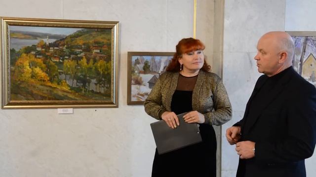 Выставка живописи_Благословенный край_С. Берлова смотреть онлайн