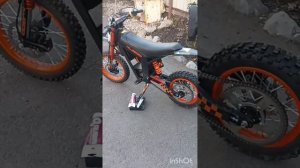 Kugoo wish 01 -ТО после 500км пробега.#электробайк#питбайк#pitbik