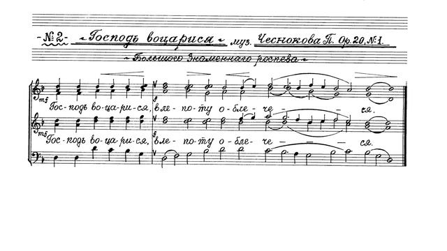 Прокимен субботы "Господь воцарися...". Чесноков. Весь х смотреть онлайн