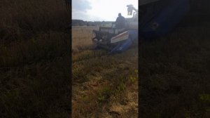 японский миникомбаин для уборки зерна ISEKI HC350