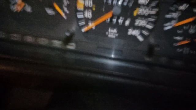 Снятие приборки W124