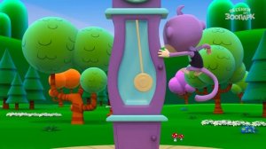 Хикори Дикори Док | Песенки про зоопарк | детский мульт