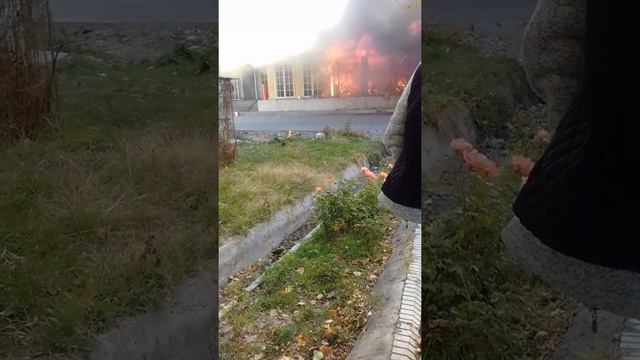 пожар сегодня возле асанбай парка смотреть онлайн