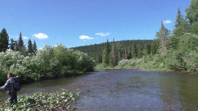 20 Серия Поймал Рыбу Ленок на удочка Поплавок, Сказ о  р?