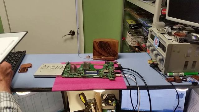 Матплата Asus N550JV заказ 02-25 - контрольный запуск. смотреть онлайн