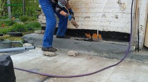 Слив для раковины на даче