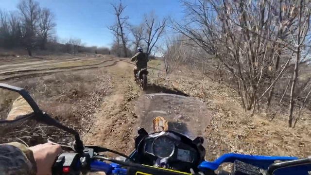 Катаем на Motoland xr enduro 250 и Motoland xr 300 смотреть онлайн