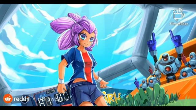 💜Красивые арты с Шелли из Brawl Stars💜 смотреть онлайн